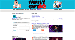 Desktop Screenshot of familyguyhq.com